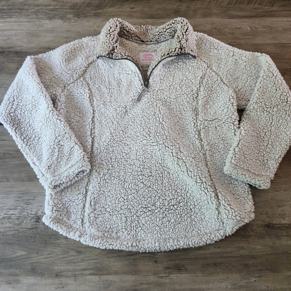 Cozy Sherpa Pullover Sweater